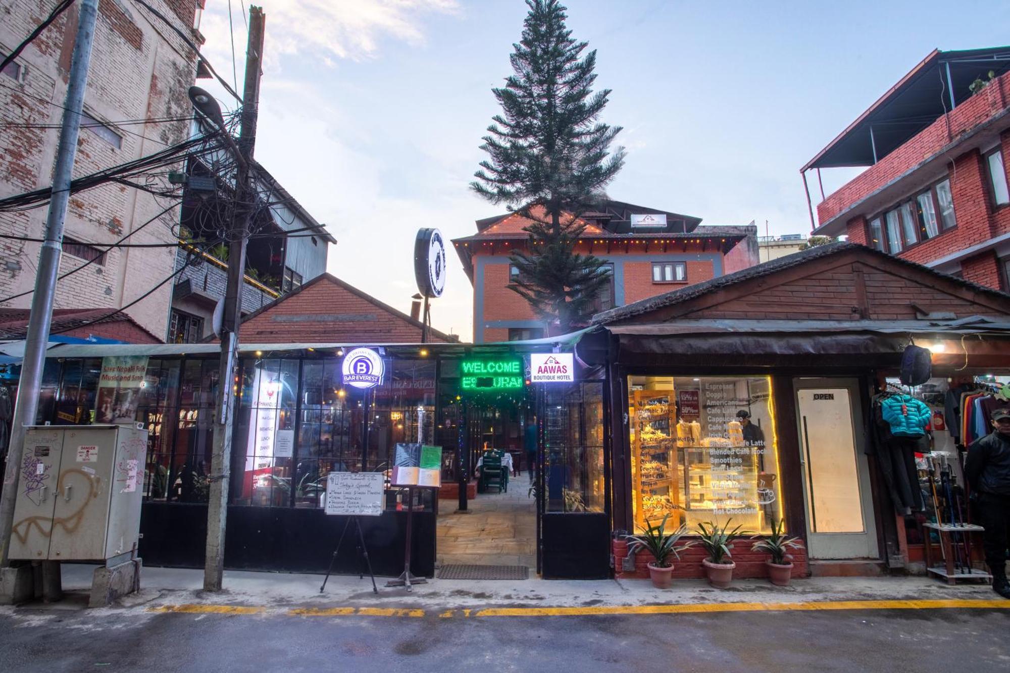 Aawas Boutique Hotel Katmandu Eksteriør billede